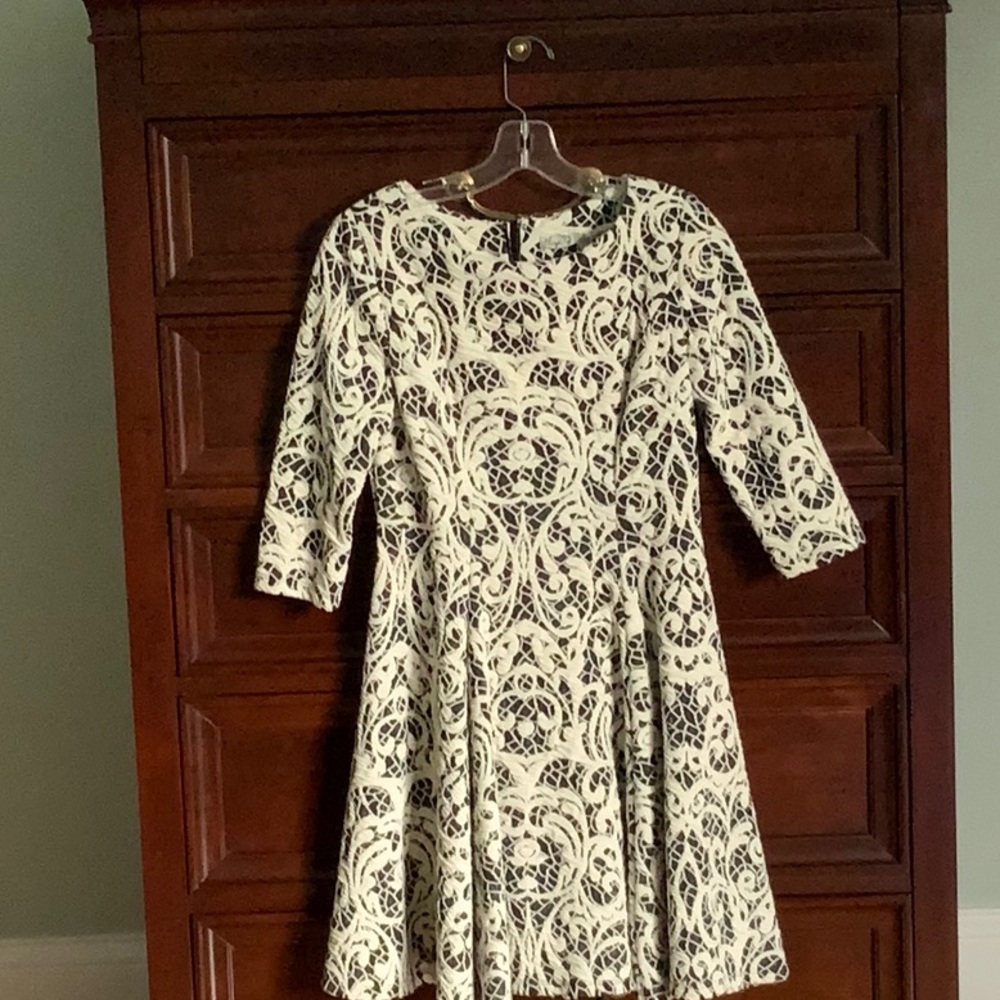 Eliza J full skirt dress.